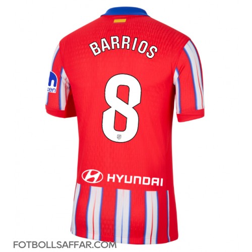 Atletico Madrid Pablo Barrios #8 Hemmatröja 2024-25 Kortärmad